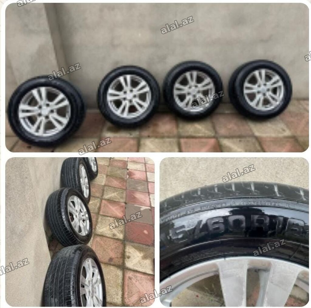 Tekerler hamisi birlikde 290 azn satilir‼️215/60/16 Ünvan binə