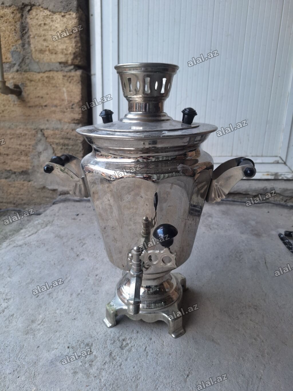 İşlənmiş Elektrik Samovar, 4 l, Ünvandan götürmə