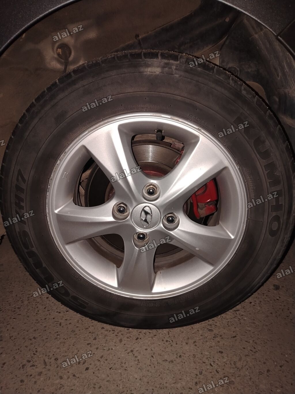 Yeni Disk təkər Hyundai 185 / 65 / R 14, 4 Boltlu