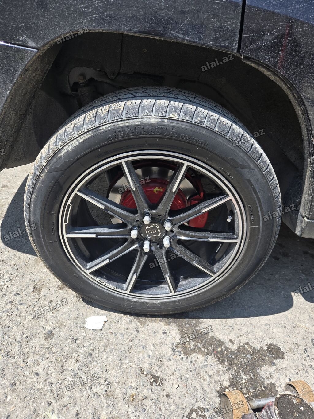 İşlənmiş Disk təkər 265 / R 20, 5 Boltlu