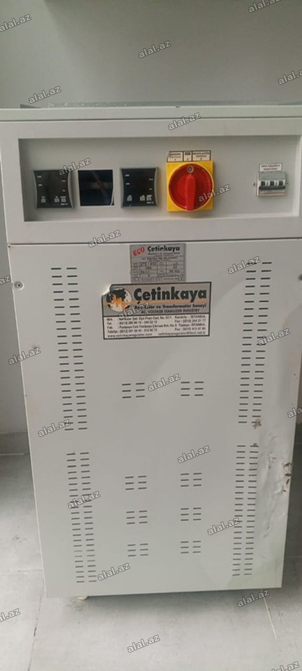 Çetinkaya AC Gərginlik Tənzimləyicisi (ECO seriyası) - Model: AC