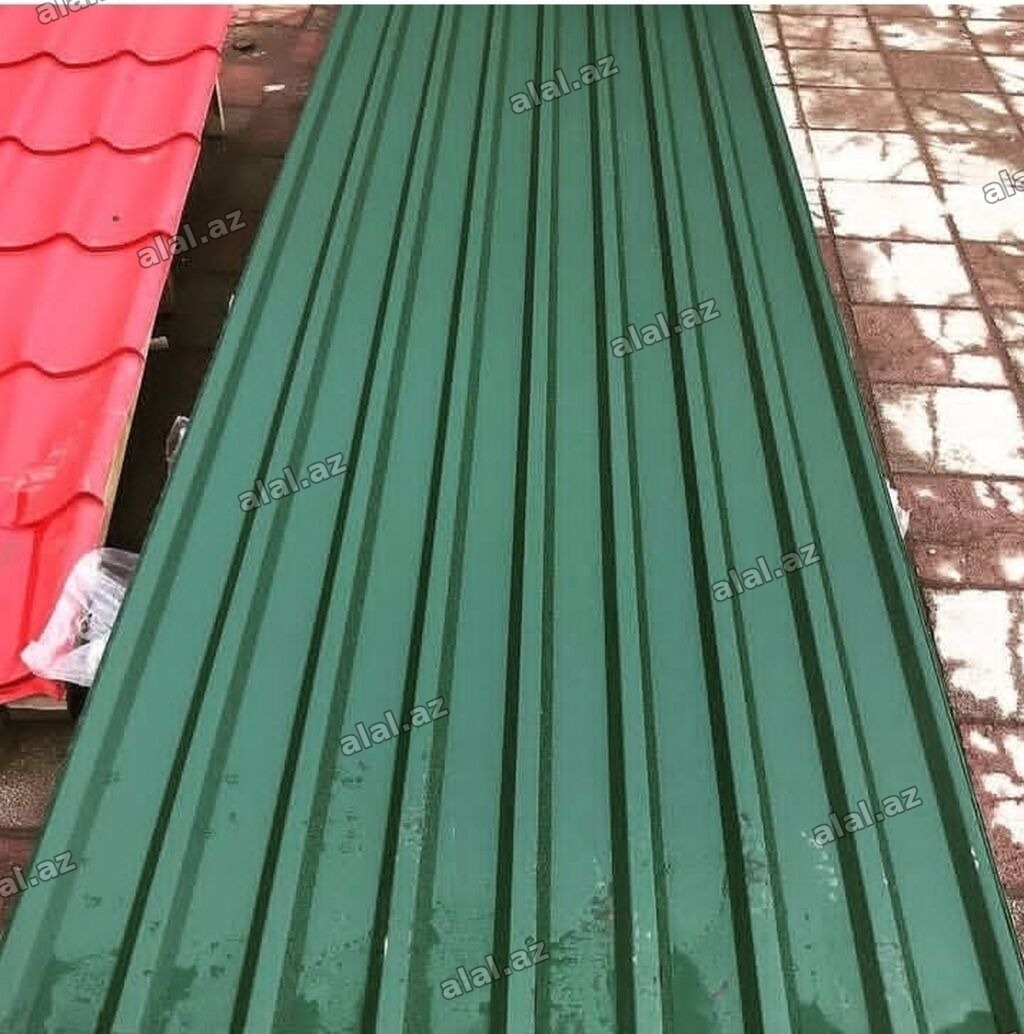 Şifer, Dəmir, Yeni, Pulsuz çatdırılma, Ödənişli quraşdırma, Zəmanətli, Kredit va