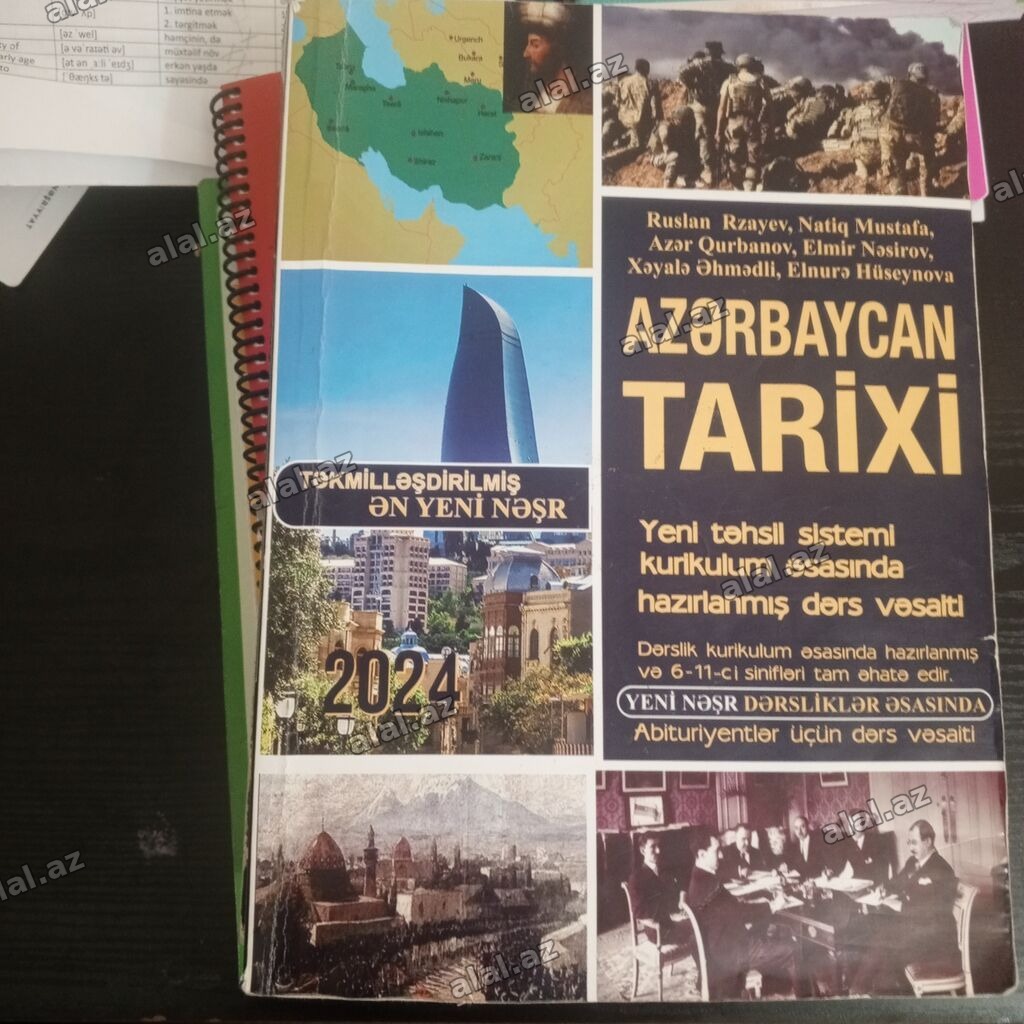 Ruslan rzayev Azərbaycan tarixi umumi tarix kitablari satılır.biri 6