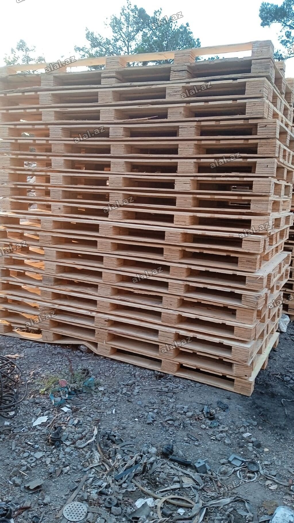 Taxta/panel paletlər - Material: çoxqatlı kontrplak/taxta paneldən