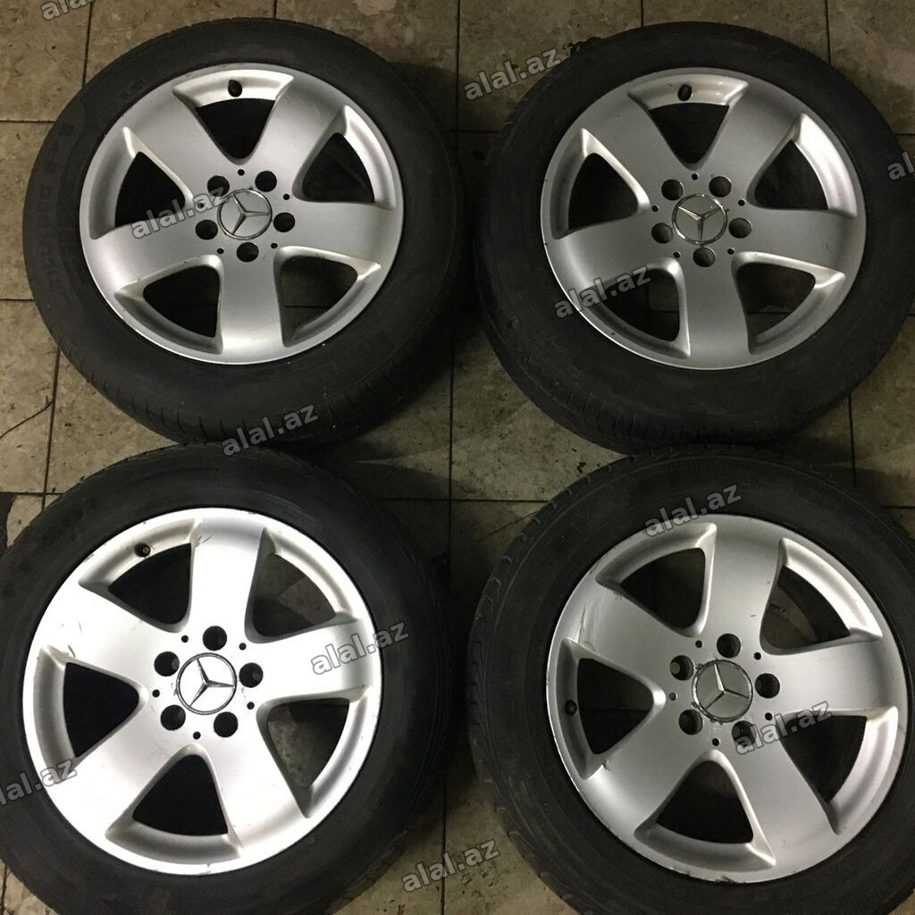 İşlənmiş Disk təkər Mercedes-Benz 205 / 55 / R 16, 5 Boltlu