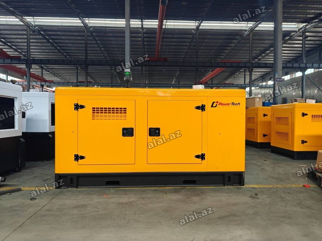 Powertech PD-R 182 Generator 182kva 3 il rəsmi zəmanət verilir