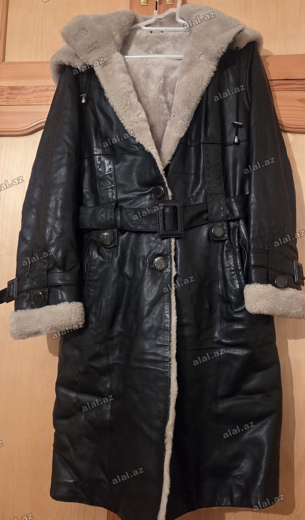 🧥 Qadın üçün natural dəri dublenka 🔊 qara miniparıltılı natural dəri 👌