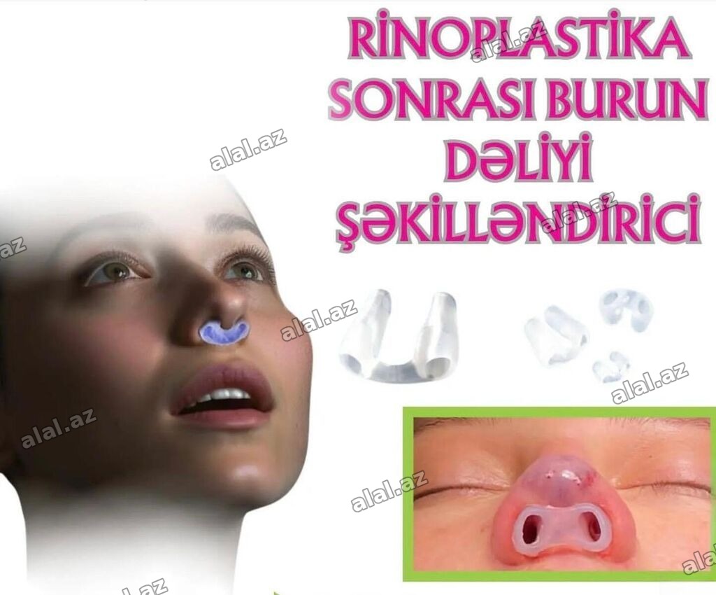 Silikon burun şəkilləndiriciÖlçüləri mövcuddur. Estetik burun