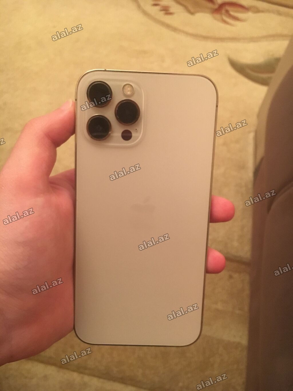 IPhone 12 Pro Max, 256 GB, Qızılı, Face ID, Simsiz şarj