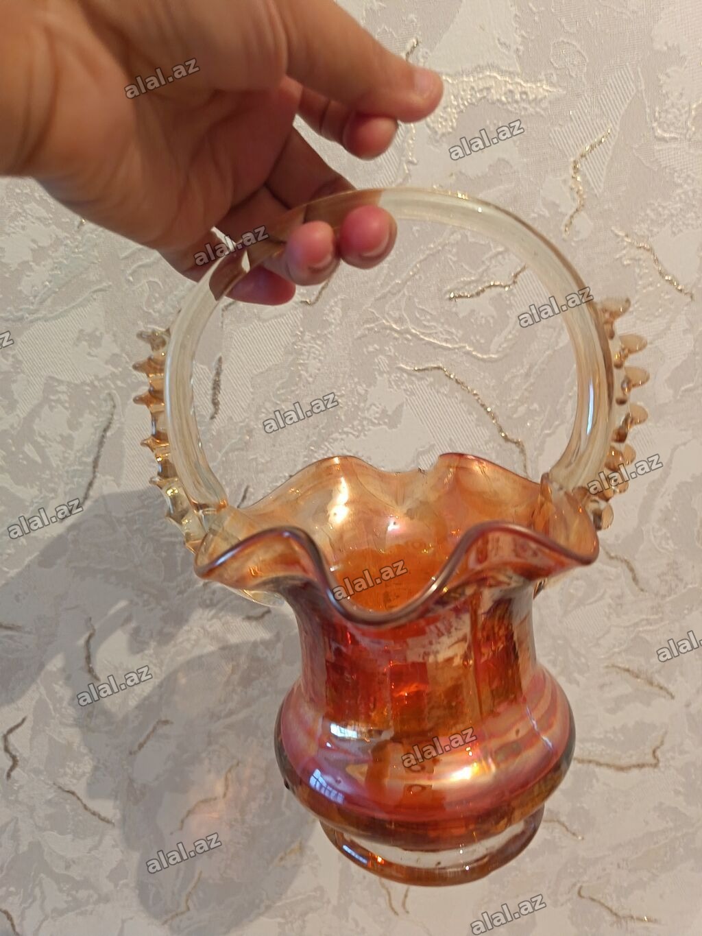 Qədimi Əntiq Sovetdən Qalma Təzə Gözəl Meduza Vaza