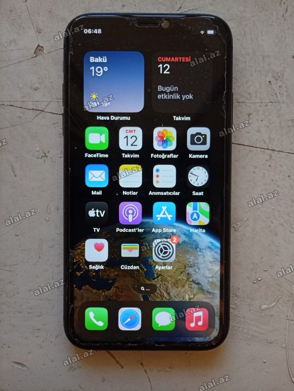 IPhone 11, 64 GB, Qara
