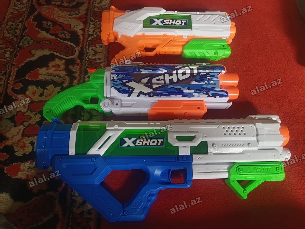 ZURU X-Shot su tabancaları dəsti Təzədir. Biri 20 azn - Brend: ZURU