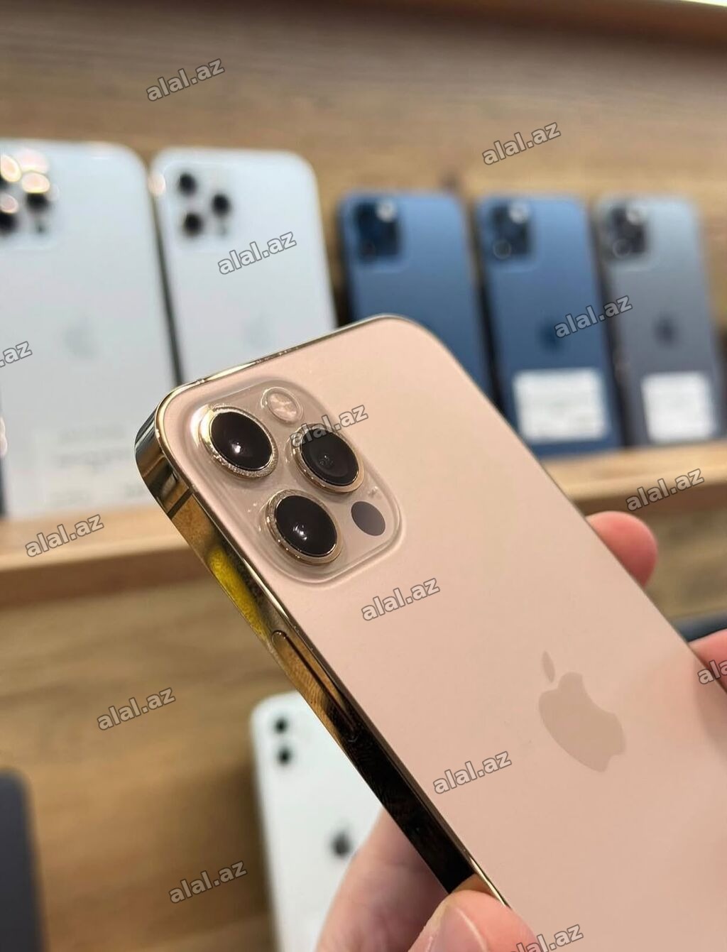 IPhone 12 Pro, 128 GB, Qızılı, Zəmanət, Simsiz şarj, Face ID