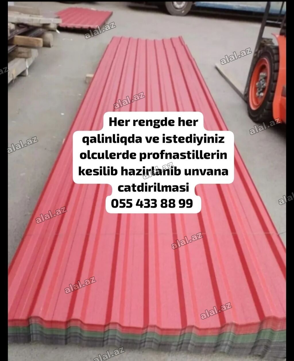 Şifer, Dəmir, Yeni, Pulsuz çatdırılma, Ödənişli quraşdırma, Zəmanətli, Kredit yo