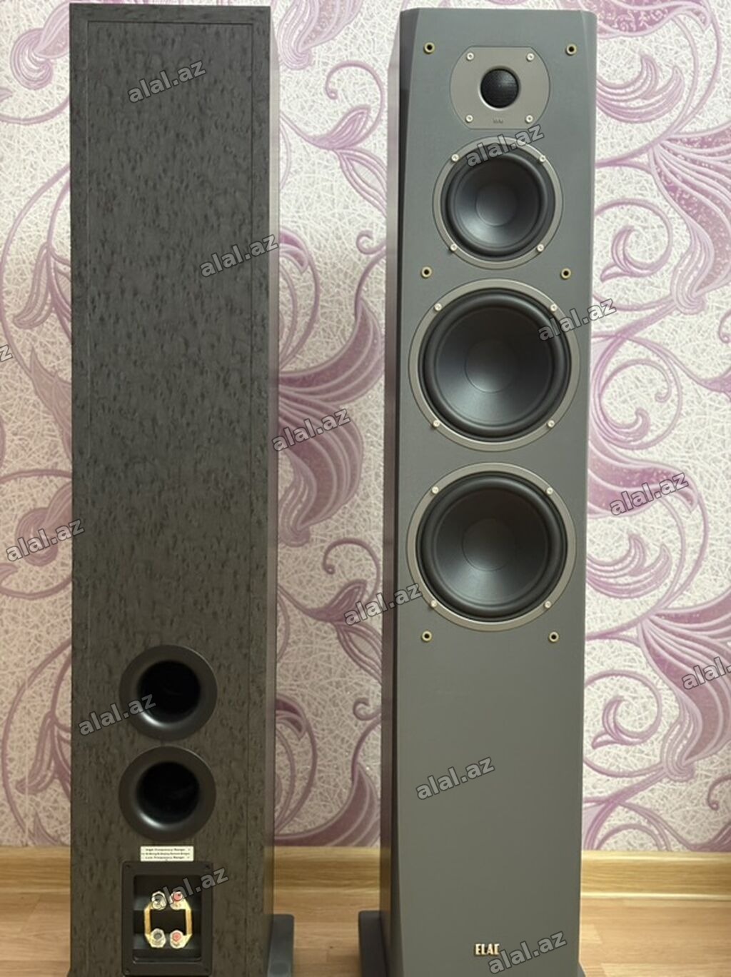 ELAC FS 58 Dinamiki * Tip: 3-yollu, Bass Reflex, floorstanding *