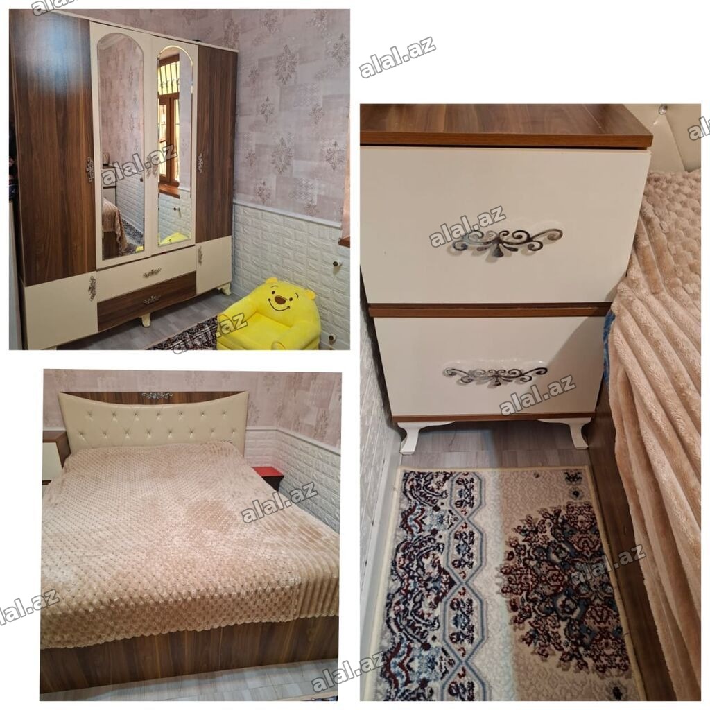 İkinəfərlik çarpayı, Dolab, Termo, 2 tumba, İşlənmiş