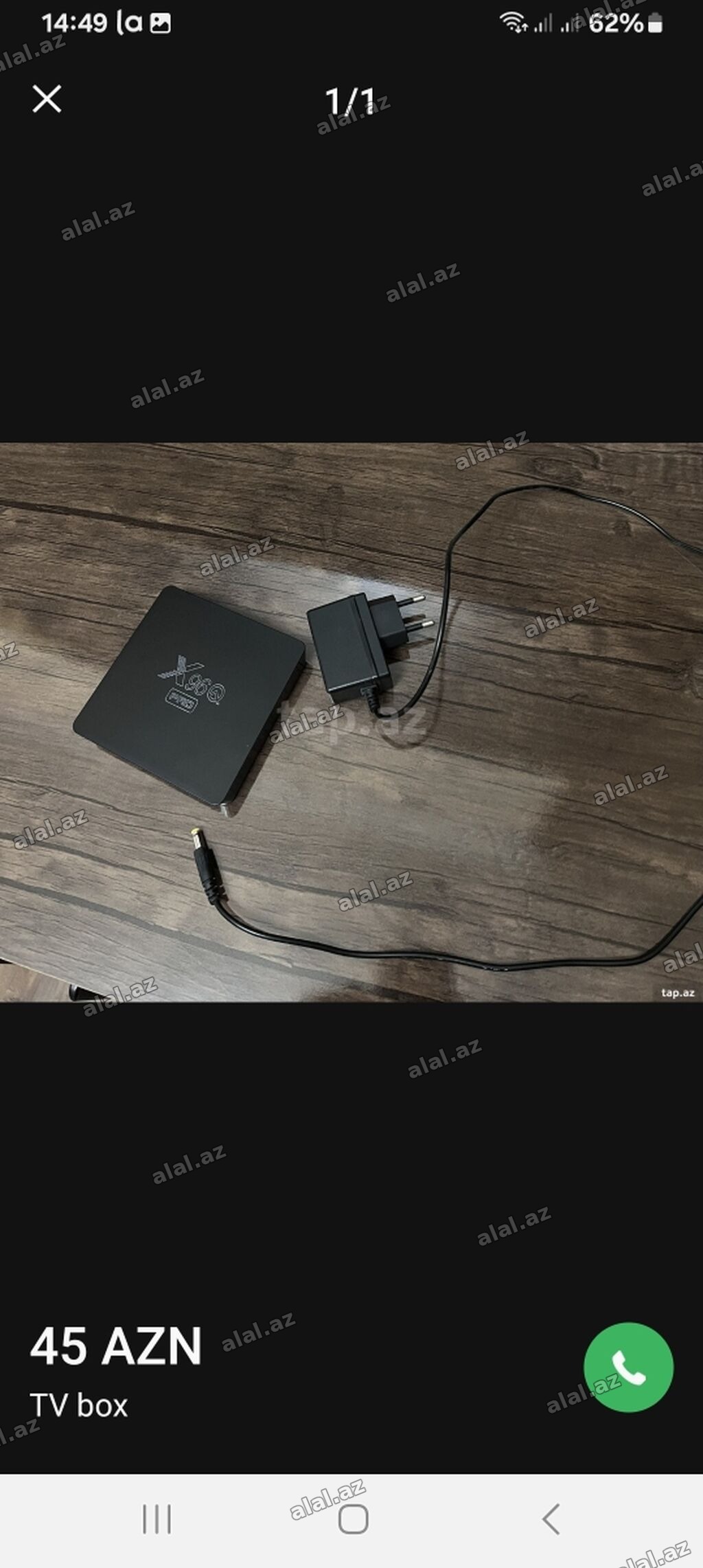 TV Box X96Q tv box x96 Pro 45 Azn real alıcıya endirim olacaq yaxsı