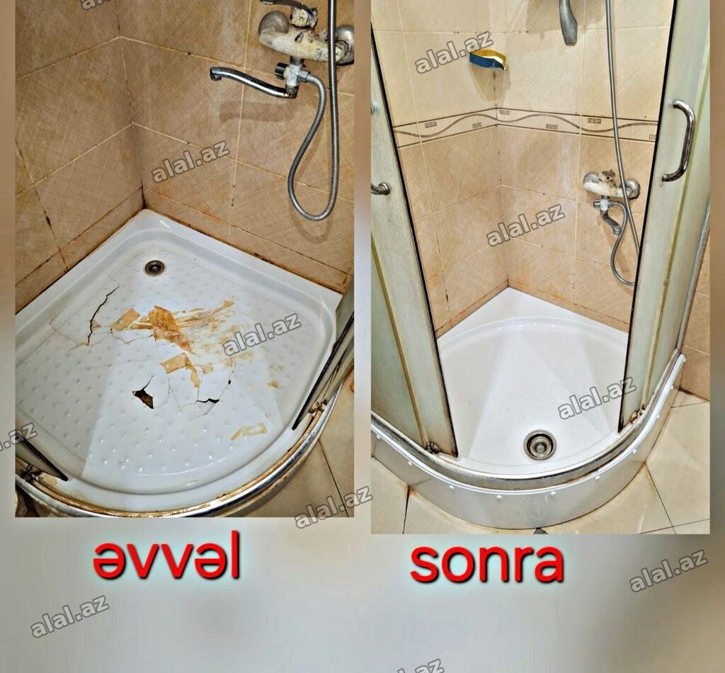 Fiber Akrill material Ölçülər mövcuddur. Çatdırılma və montaj var