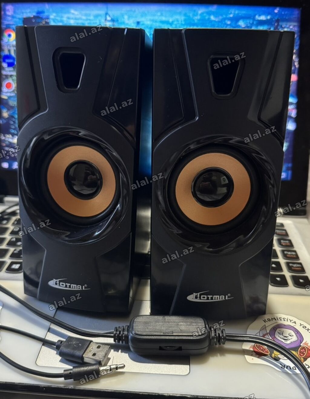 Hotmai HT-09 Multimedia Speaker 2.0 Komputer üçün idealdır. - 2.0