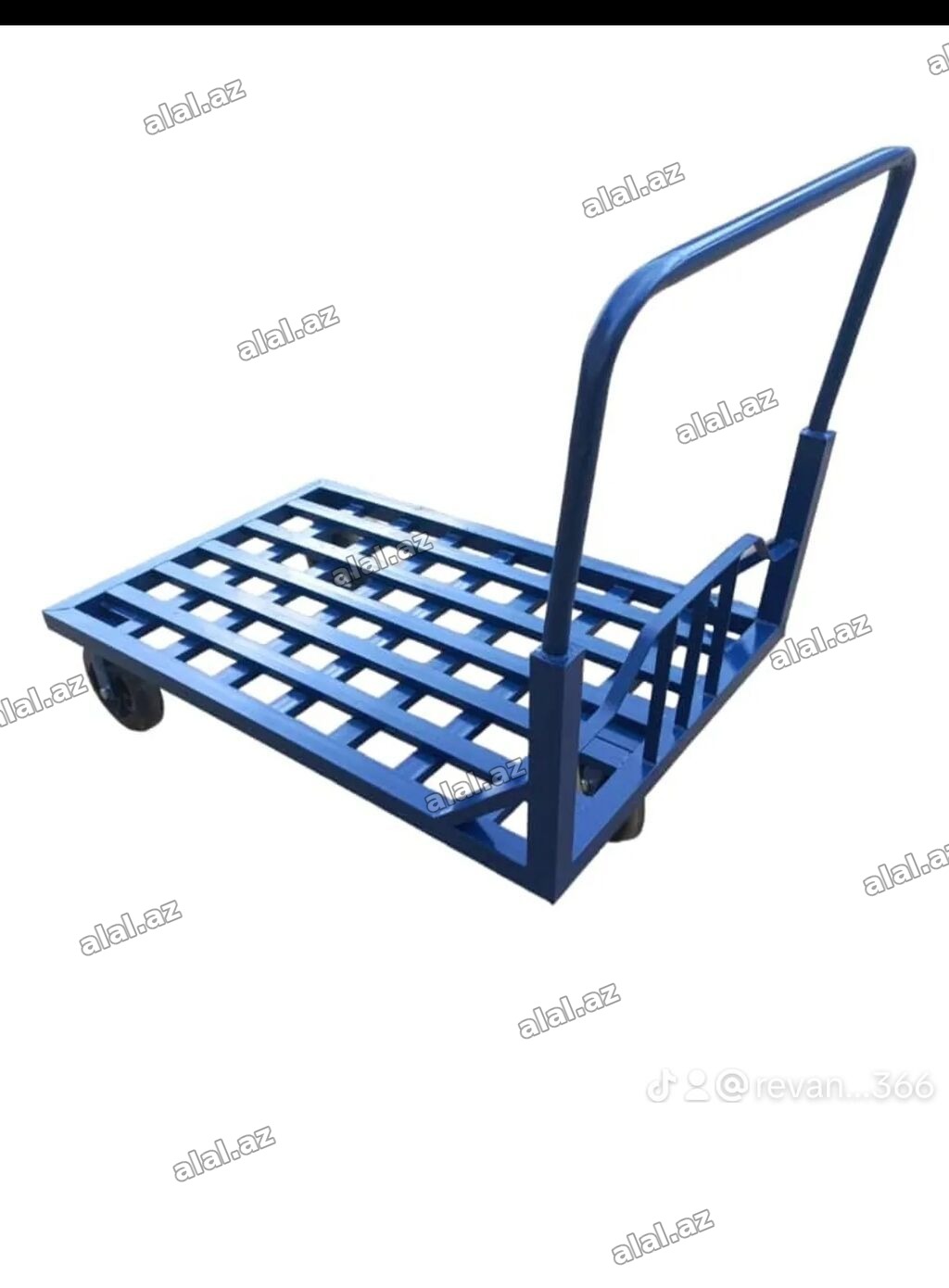Ağır yüklər üçün metal əl arabası (platforma tipli) - Material: qalın