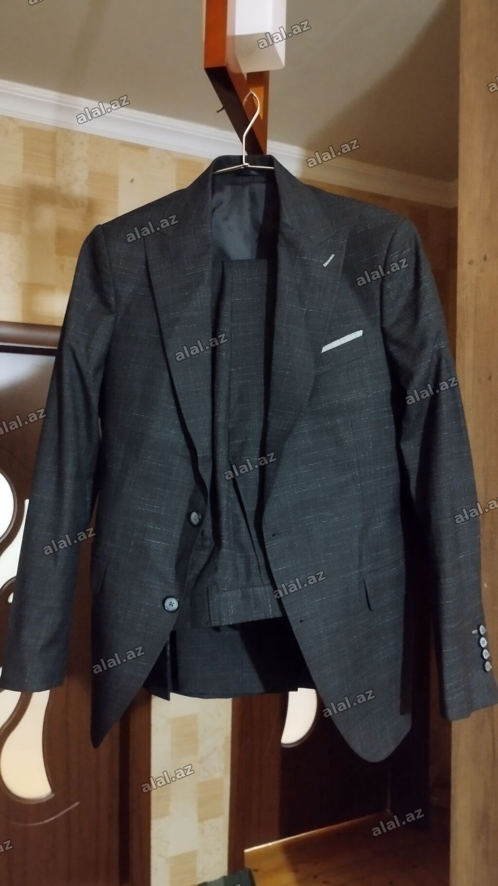 Mooherr kişi kostyum dəstləri - Model: Slim Fit, 2 düyməli pencək -