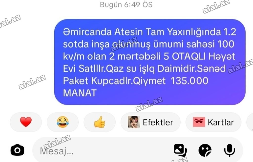 5 otaqlı, 100 kv. m