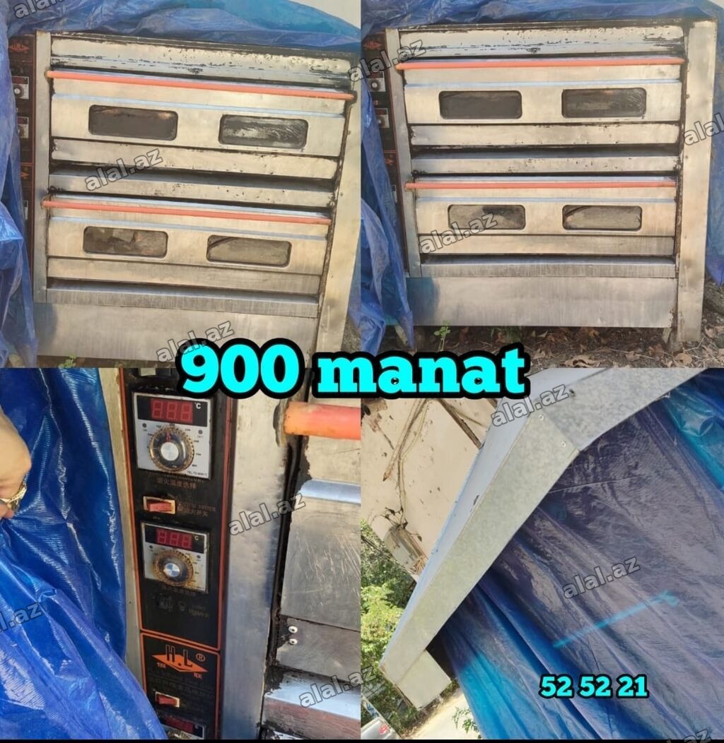İki mərtəbəli elektrik soba və havalandırma başlılığı - İki ayrı
