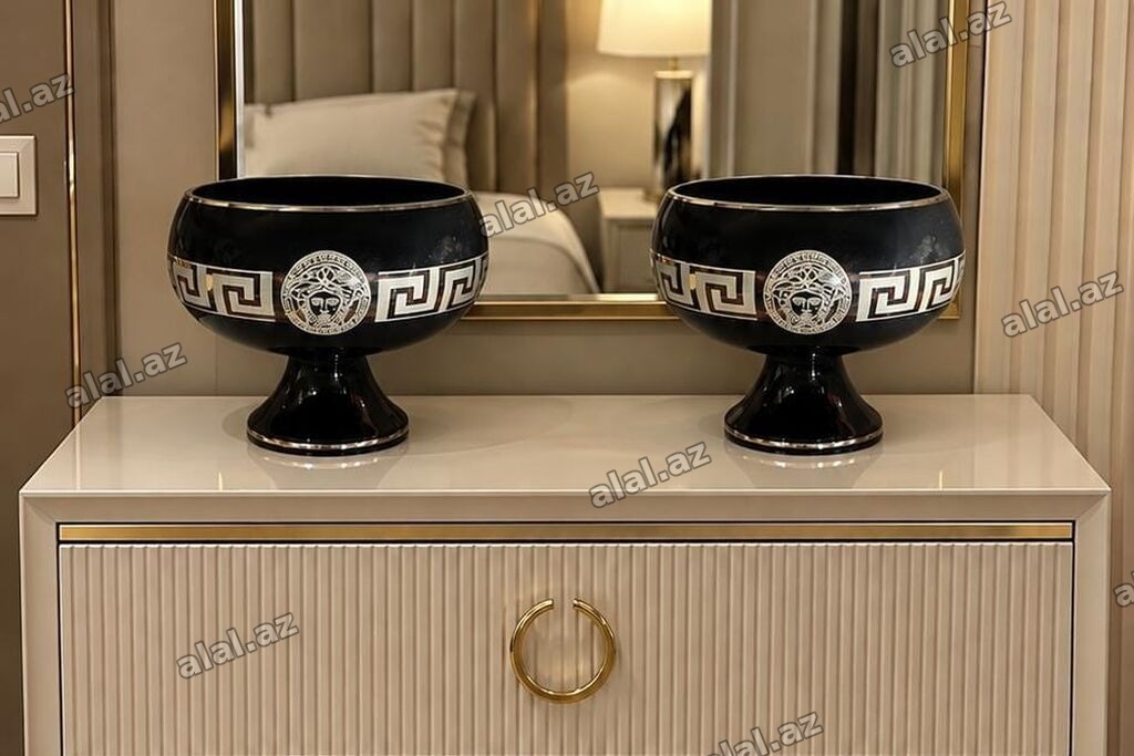 2 eded VERSACE meyve qabi. Yenidir işlənmeyib Cütü 50 azn