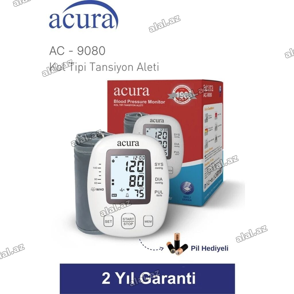 Təzyiq ölçən "ACURA" . Turk markasi tonometr. Tezyiq olcenin