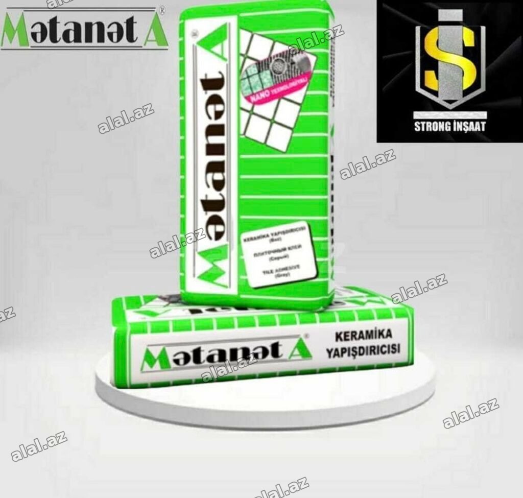 Məhsul: Mətanət A – Keramika Yapışdırıcısı Mətanət A - 7,50