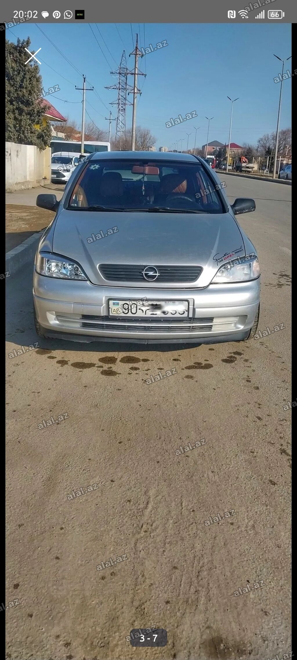 Opel Astra G sedan – gümüşü rəng Texniki və dizayn xüsusiyyətləri: -