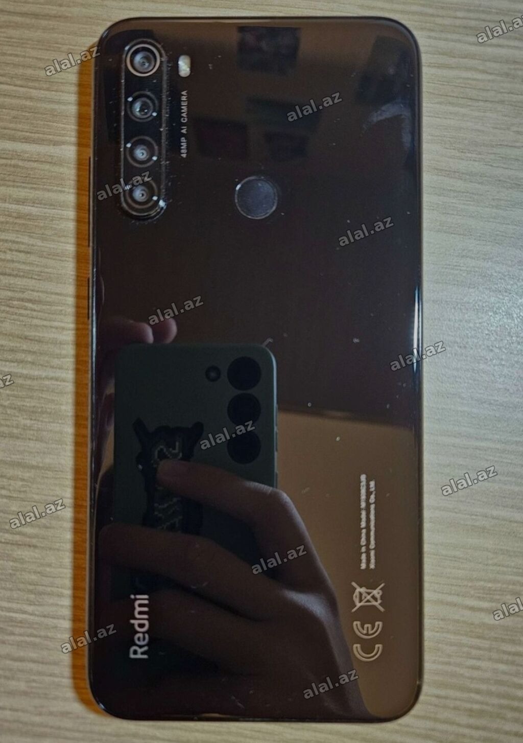 Redmi Note 8, 64 GB, rəng - Qara, Barmaq izi