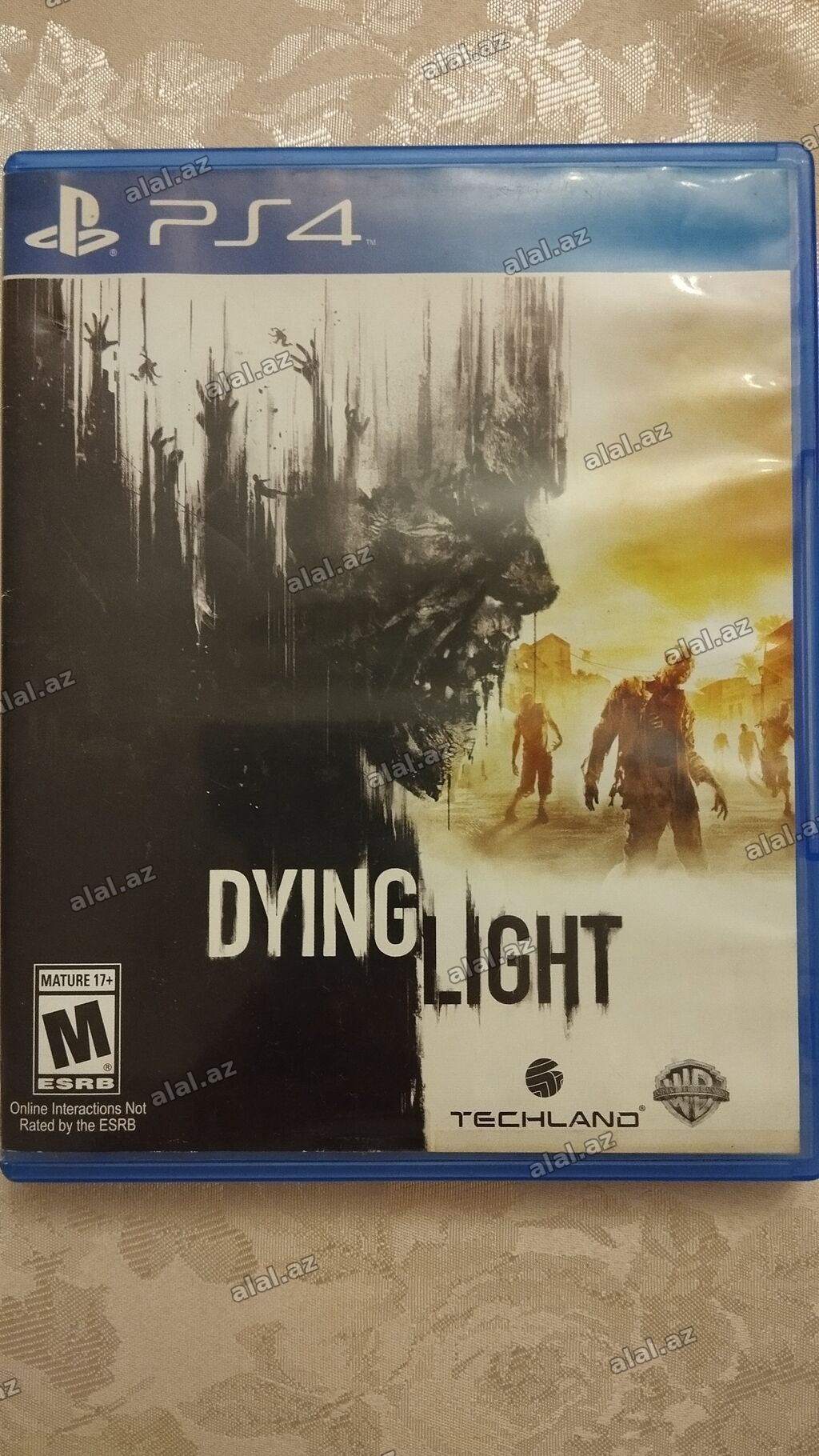Dying light diski yaxşı vəziyyətdə, barter var