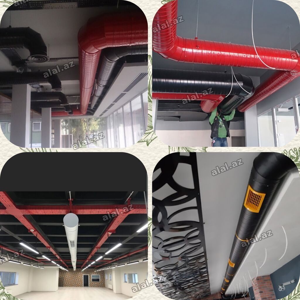 Xidmət: Havalandırma və havakanalı (Duct) sistemlərinin