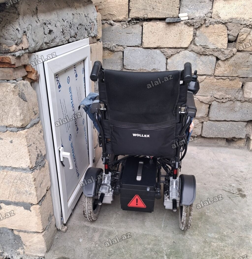 Wollex elektrikli təkərli kreslo - Güclü elektrik mühərriki və arxa
