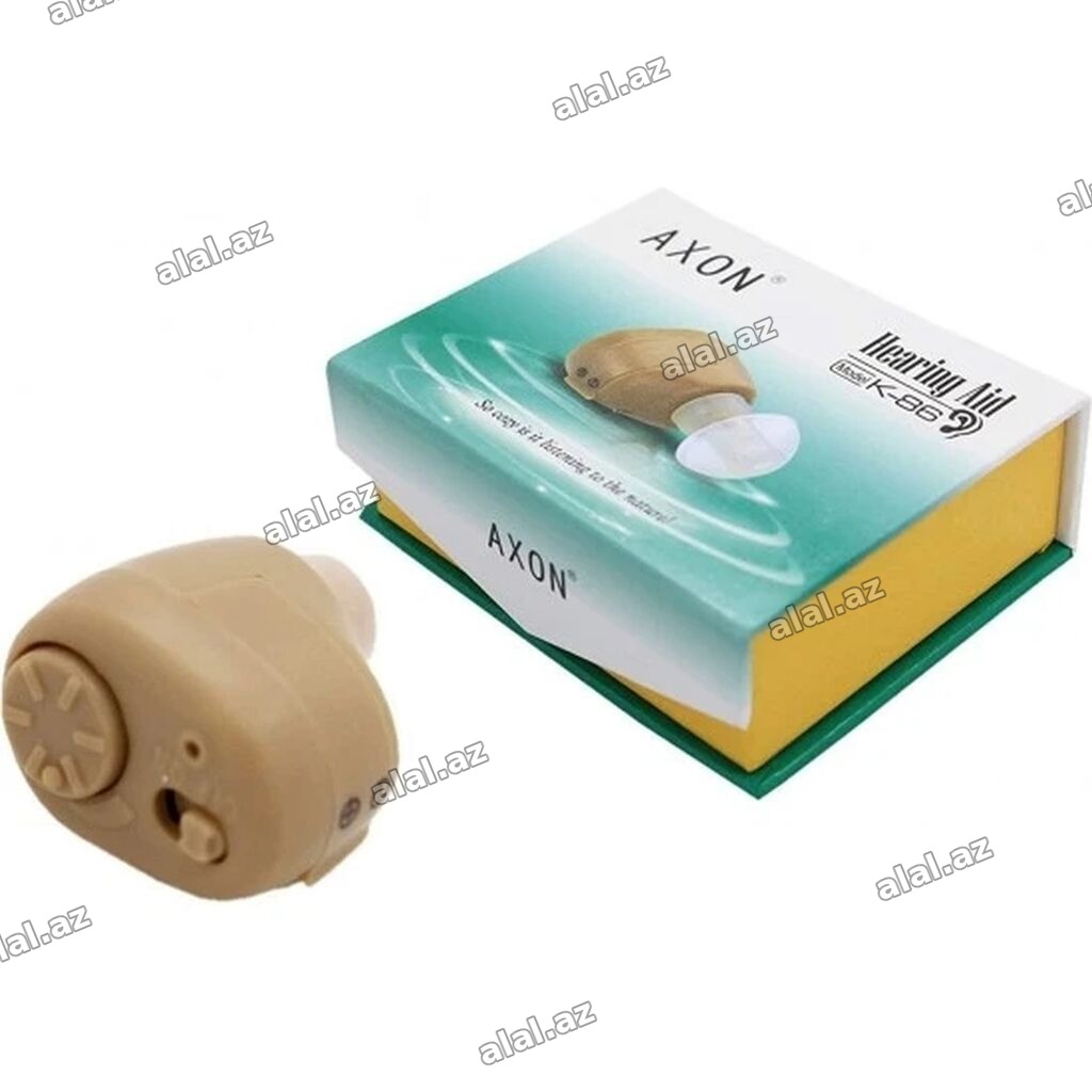 AXON K-86 qulaqdaxili eşitmə aparatı çatdirilma var ünvana - Tip