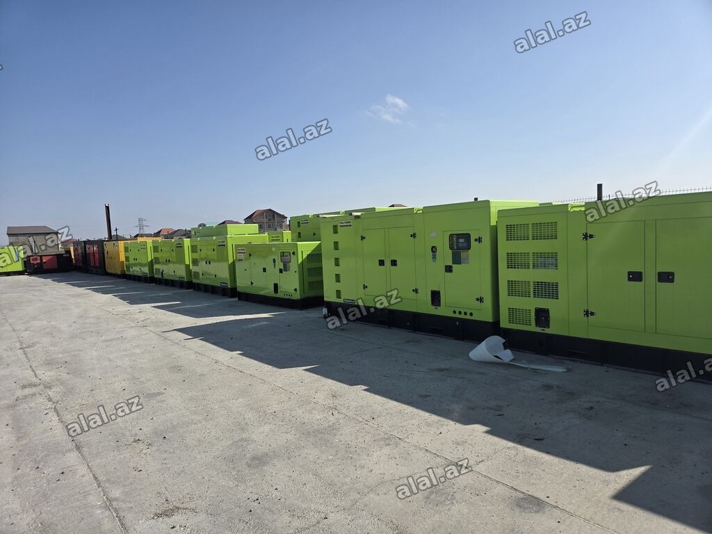 Dizel generatorlar – sənaye və məişət üçün səssiz korpuslu model