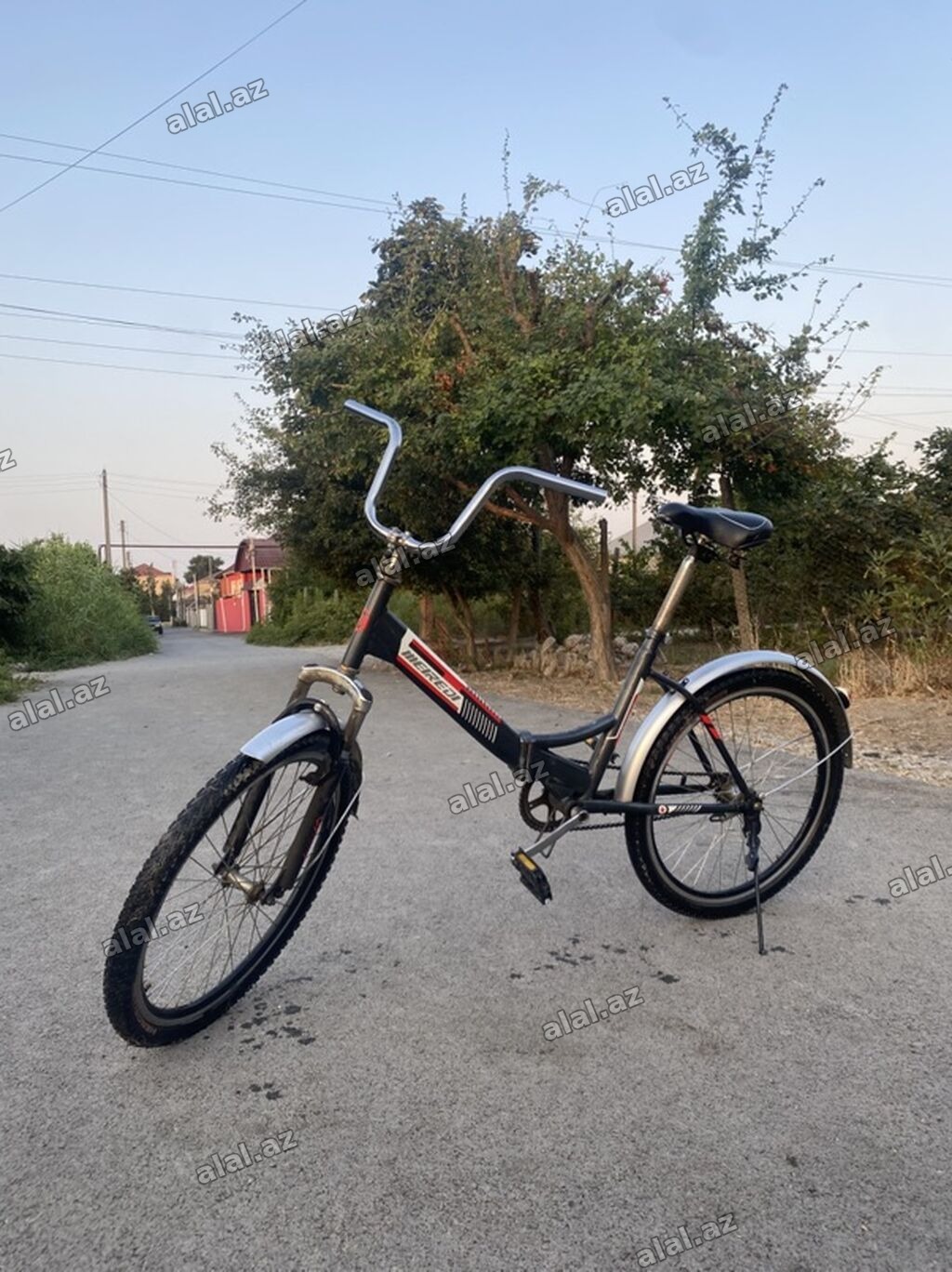 İşlənmiş Şəhər velosipedi 24", sürətlərin sayı: 1, Ünvandan götürmə