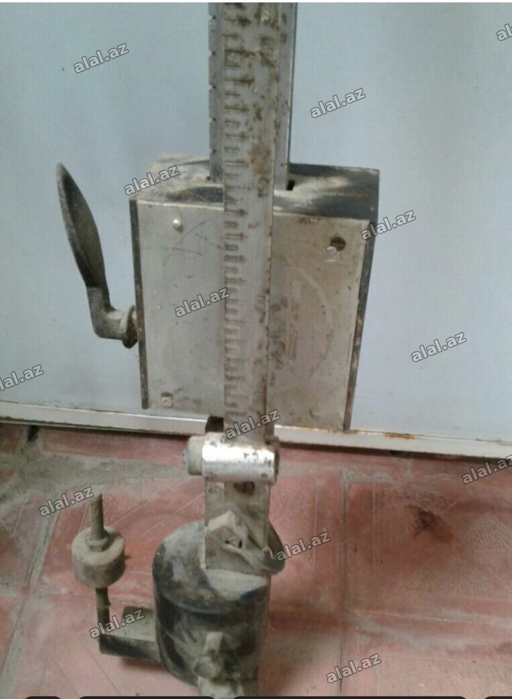 Sovet istehsalı mexaniki sayğaclı taxıl/səpin norması ölçən qurğu