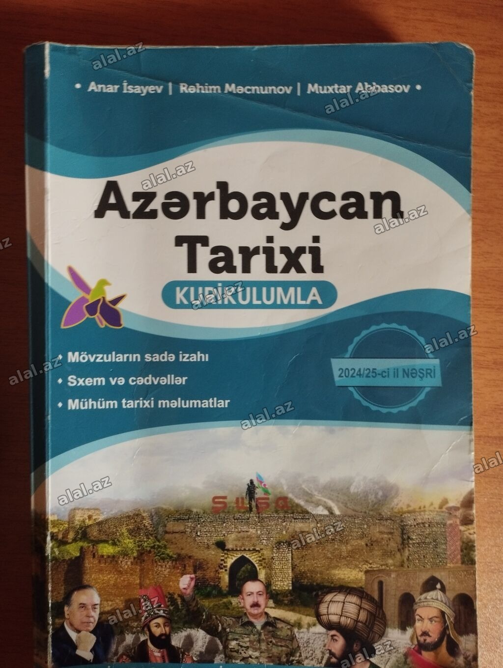Məhsul: “Azərbaycan Tarixi – Kurikulumla” dərs vəsaiti Anar İsayev