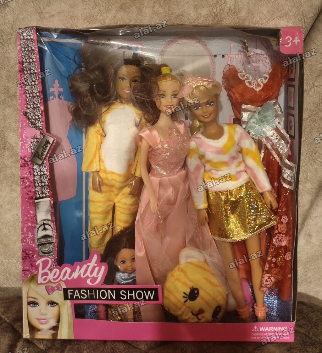 Beanty “Fashion Show” dəsti – 3+ yaş üçün Məzmun: - 3 ədəd maneken