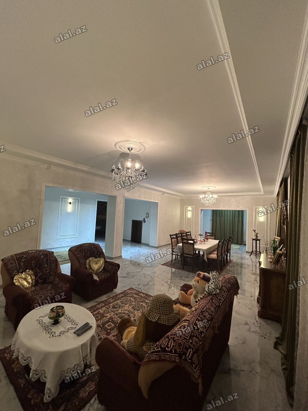 5 otaqlı, 299 kv. m, Kredit yoxdur, Yeni təmirli