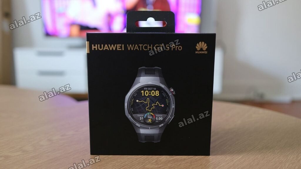 HUAWEI GT 5 Pro Təzədir, nöqtə cızıq, əzik yoxdur. İdeal