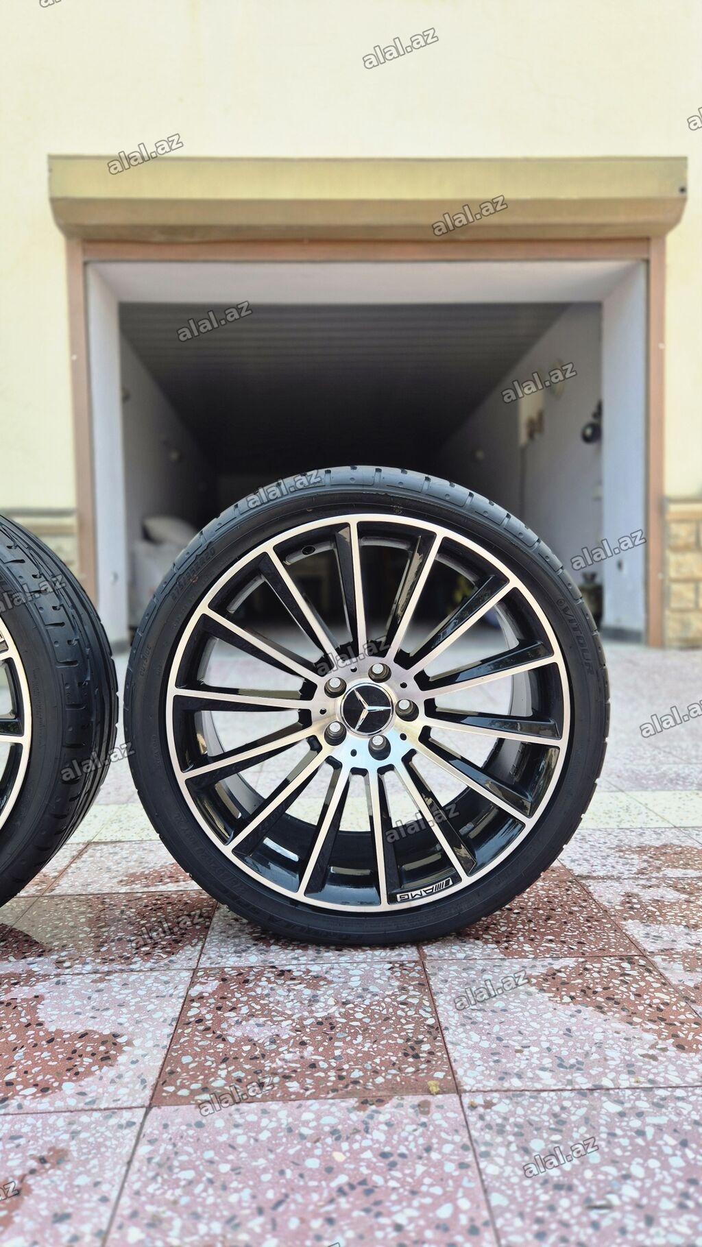 Mercedes-Benz S-Eclass üçün 4 ədəd yüngül lehimli disk və şin