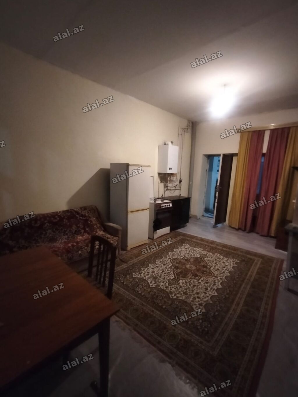 60 kv. m, 2 otaqlı, Kombi, Qaz, İşıq