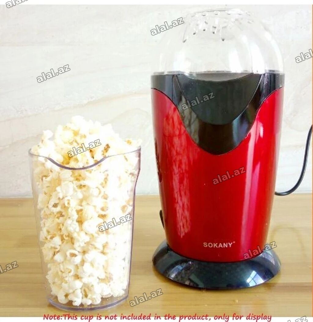 Popcorn maker popkorn aparati 🔹️evdə popkorn hazırlamaq üçün nəzərdə