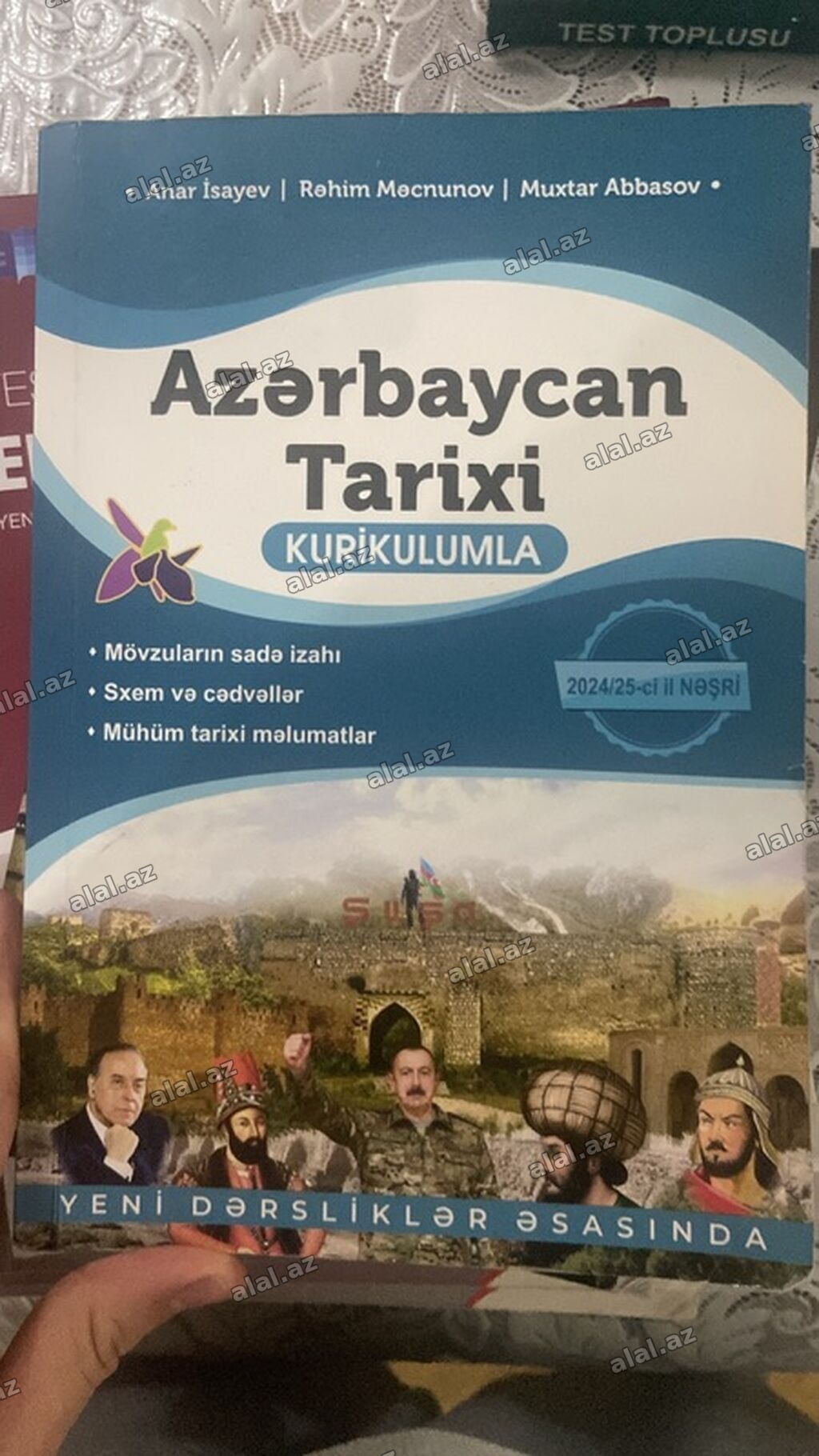Dərs və imtahan hazırlığı üçün kitablar eləsi var 3,4 manat