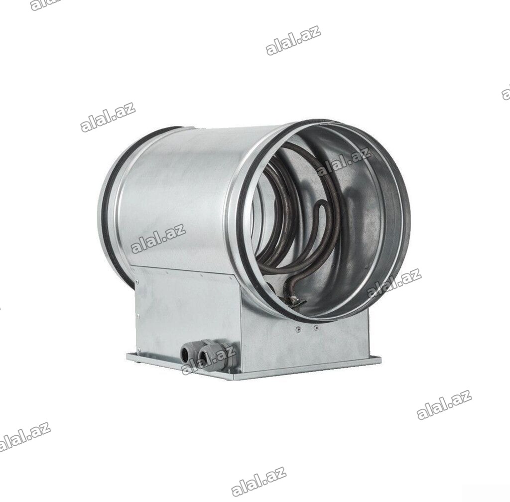 TTVENT elektrikli kanal tip qızdırıcı 220V 🟢 Rəsmi iş yeri olan və