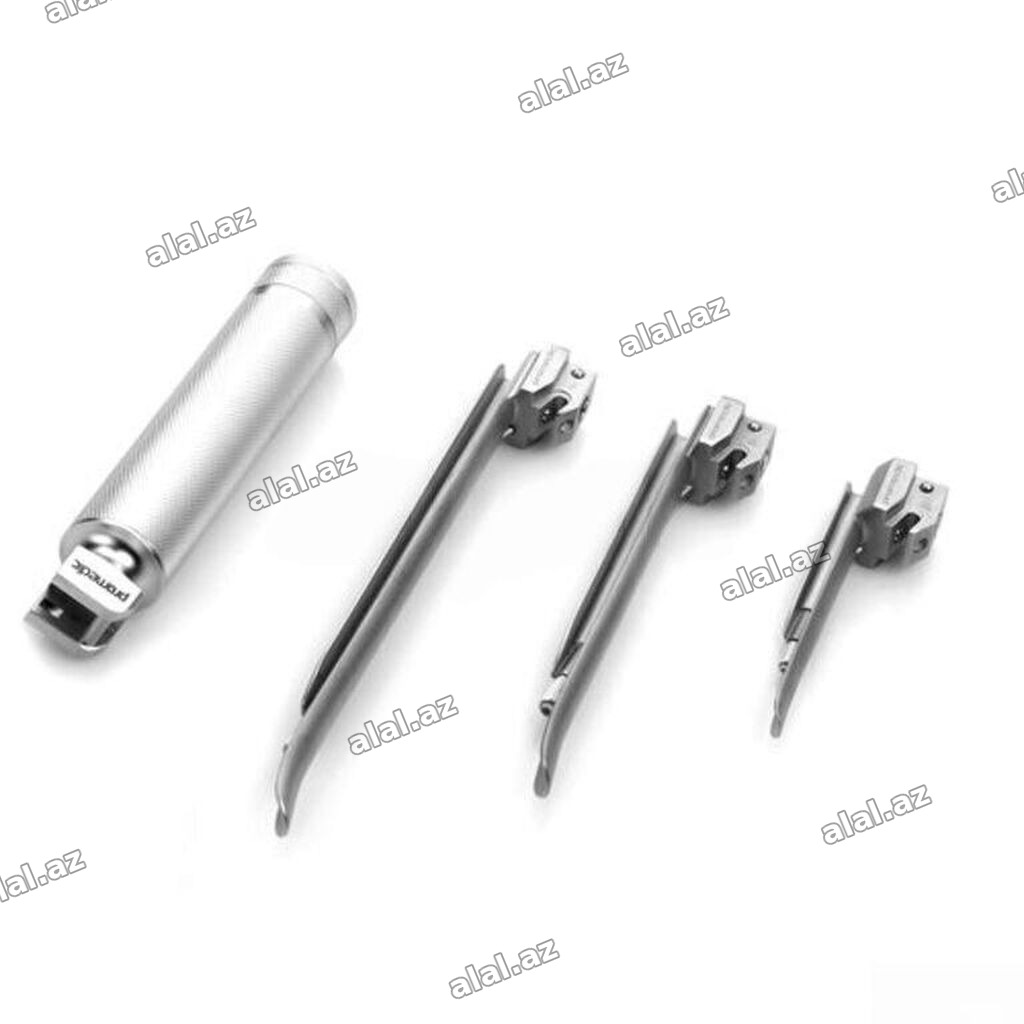 Larinqoskop, maxintoş, led trimpeksLARİNQOSKOP, Standart set