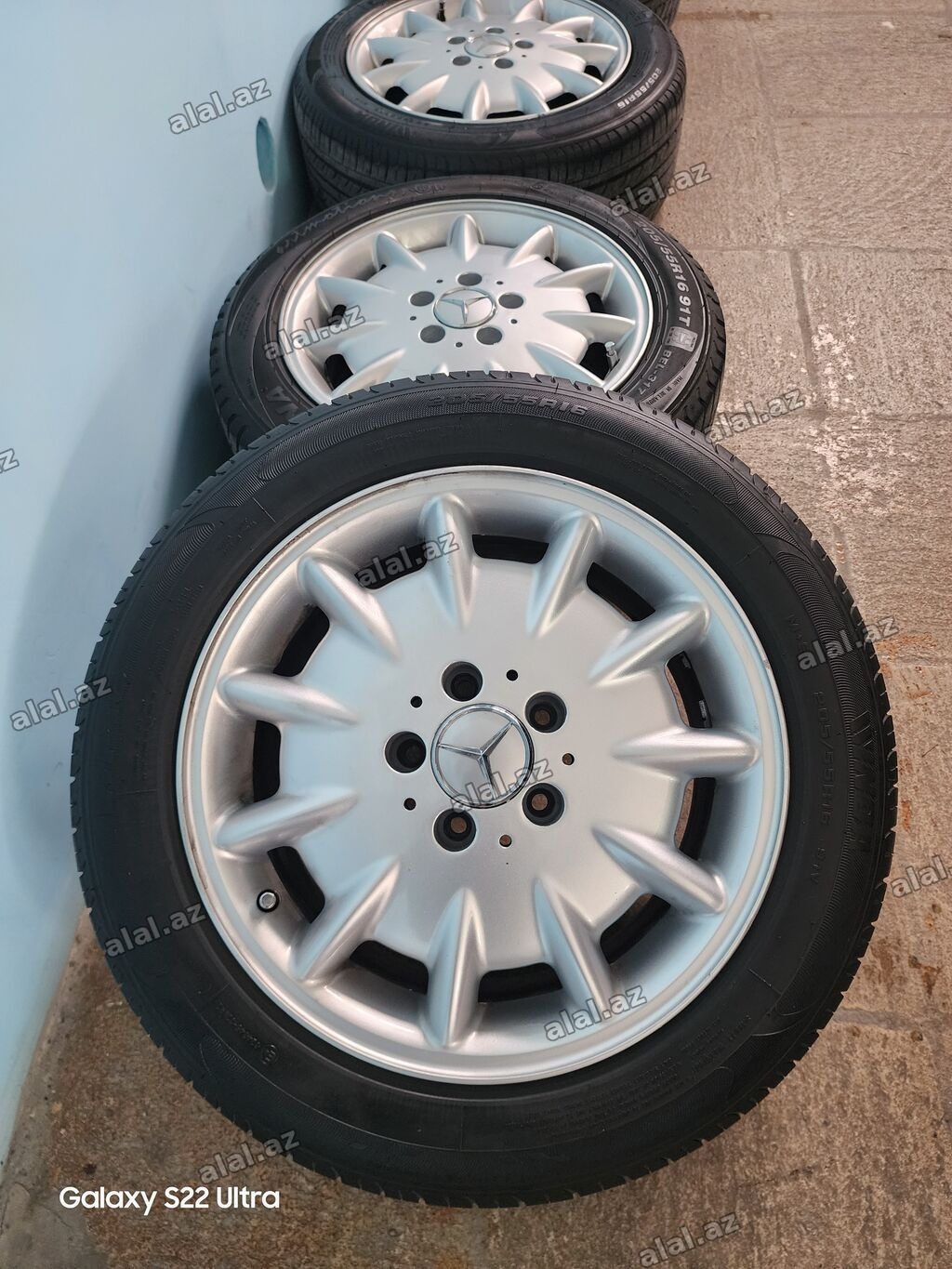Yeni Disk təkər Mercedes-Benz 205 / 55 / R 16, 5 Boltlu